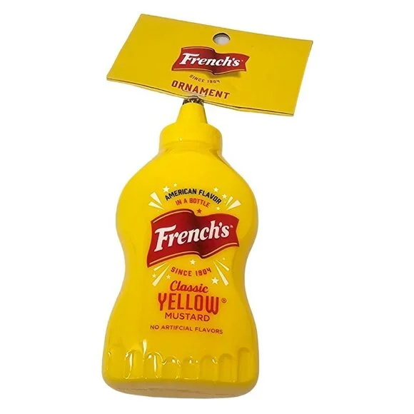 Ruz | Holiday | Frenchs Yellow Classic Mustard Bottle Collectible